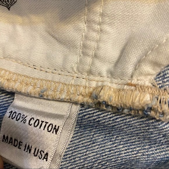 Lovers + Friends Alex Denim Mini Skirt Sz 27 - Picture 8 of 11